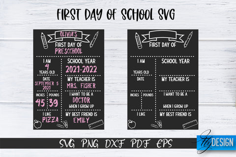 First Day of School SVG. Hello Kindergarten SVG. Teacher SVG SVG Fly Design 
