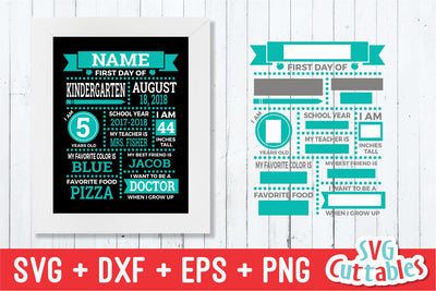 First Day of School SVG Svg Cuttables 