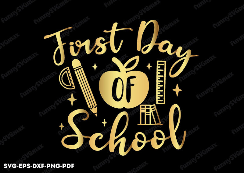 first day of school svg SVG designstore 