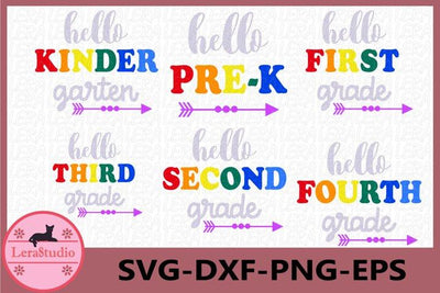 First Day of School SVG SVG Lerastudio 