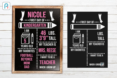 First Day of School Svg SVG Pinoyart Kreatib 