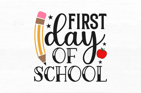 First day of school SVG SVG Regulrcrative 