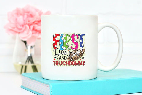 First Downs and Touchdowns, Football PNG Sublimation Sublimation CraftLabSVG 