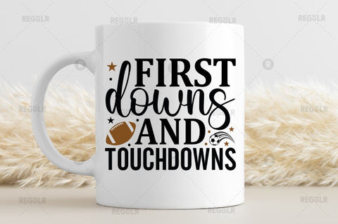 First downs and touchdowns SVG SVG Regulrcrative 