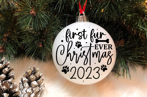 First fur ever christmas 2023 SVg Design SVG Regulrcrative 