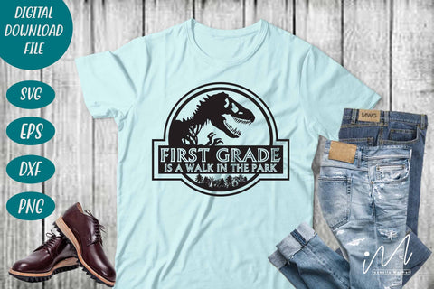 First grade is a Walk in the Park svg, first grade teacher t shirt svg.cool teacher t shirt svg. SVG Isabella Machell 