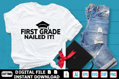 First Grade Nailed It! SVG Craftlabsvg24 