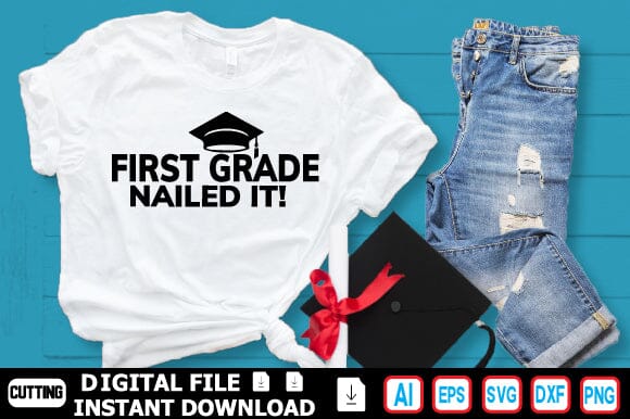 First Grade Nailed It! SVG Craftlabsvg24 