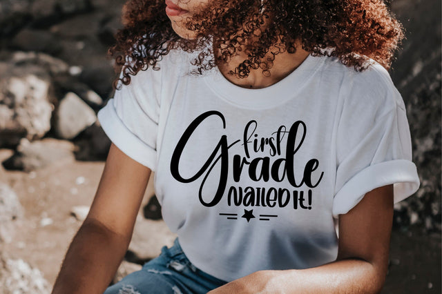 First Grade Nailed It SVG orpitasn 