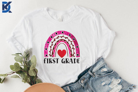 First Grade PNG - Back to School PNG Sublimation SVGista 