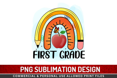 First grade Sublimation PNG Sublimation Regulrcrative 