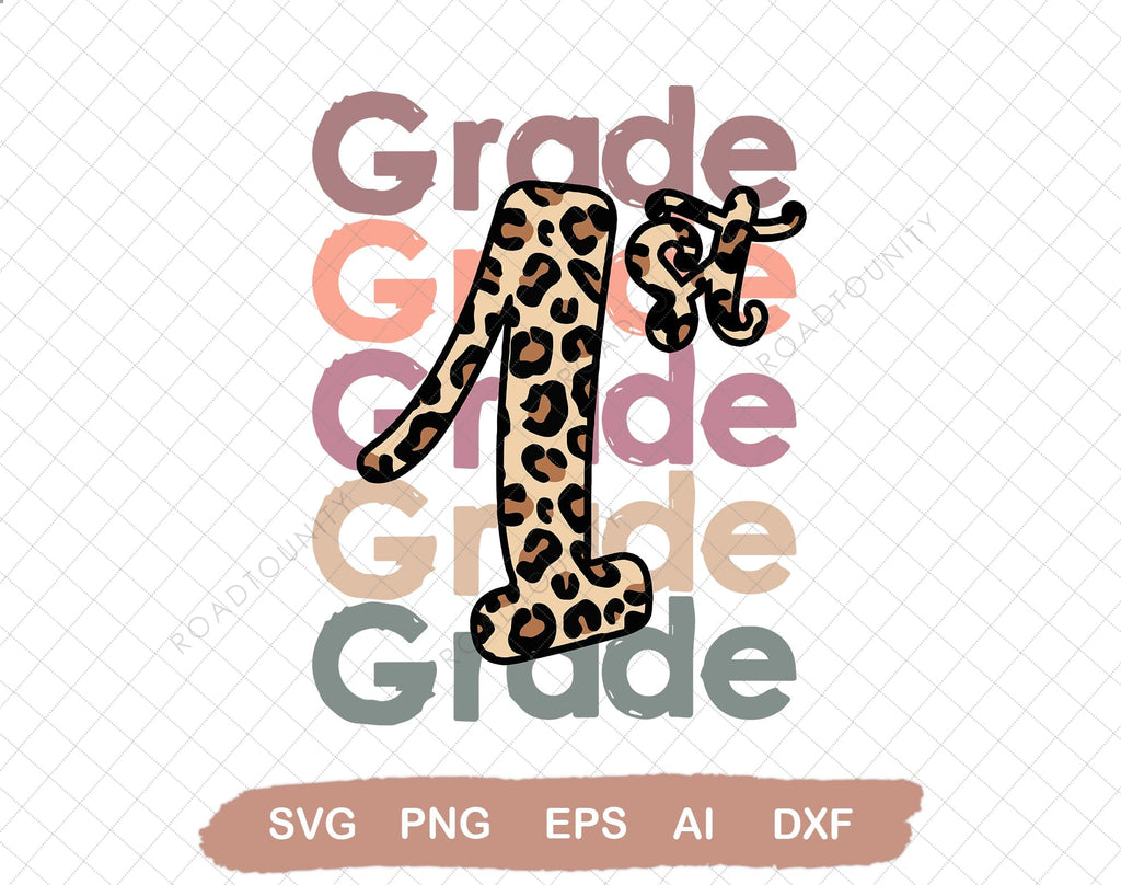 First Grade Svg file, EPS file PNG file JPG file, Instant Digital ...