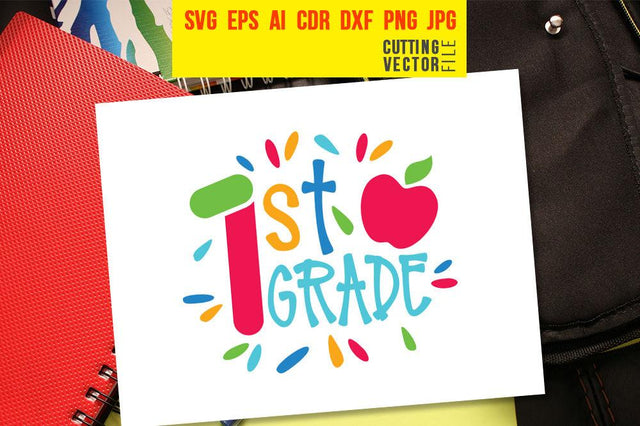 First Grade SVG SVG VectorSVGdesign 