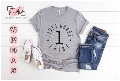 First Grade Tribe SVG Studio Seven-Four-Zero 