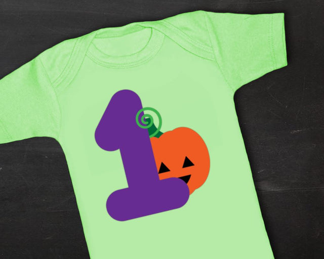 First Halloween Pumpkin SVG Designed by Geeks 