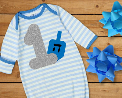 First Hanukkah Dreidel SVG Designed by Geeks 