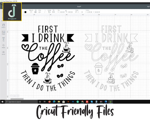 First I drink the coffee then i do the things Svg SVG Alihossainbd 