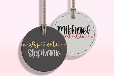 First Love Font Duo Font Letterara 