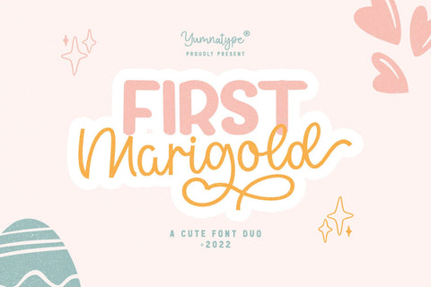 First Marigold Font yumnatype 