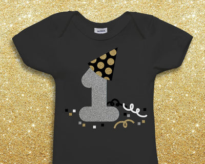 First New Year's Eve or Birthday Party SVG Designed by Geeks 