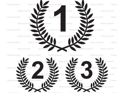 First, second and third place SVG TribaliumArtSF 