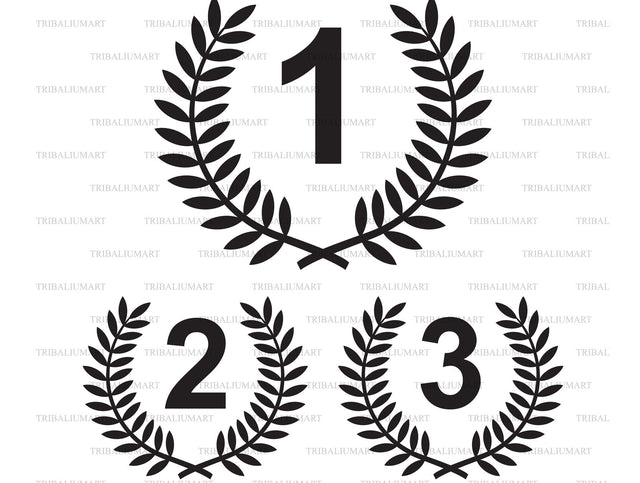 First, second and third place SVG TribaliumArtSF 