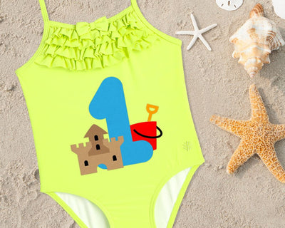 First Summer Sand Castle SVG Designed by Geeks 