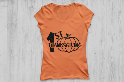 First Thanksgiving| Thanksgiving SVG Cutting Files. SVG CosmosFineArt 