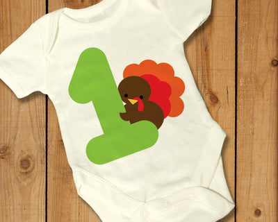First Thanksgiving Turkey SVG Designed by Geeks 