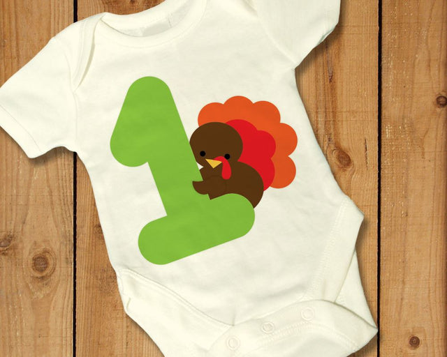 First Thanksgiving Turkey SVG Designed by Geeks 