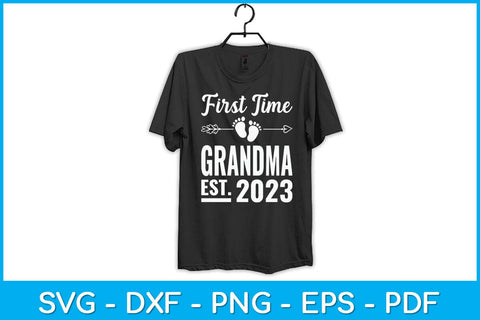 First Time Grandma 2023 Mothers Day Soon To Be Grandma Svg Design SVG artprintfile 