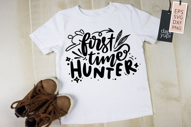 First Time Hunter SVG dapiyupi store 