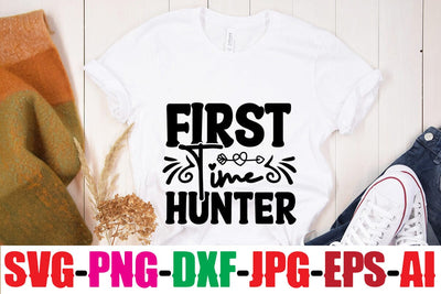 First Time Hunter SVG MStudio 