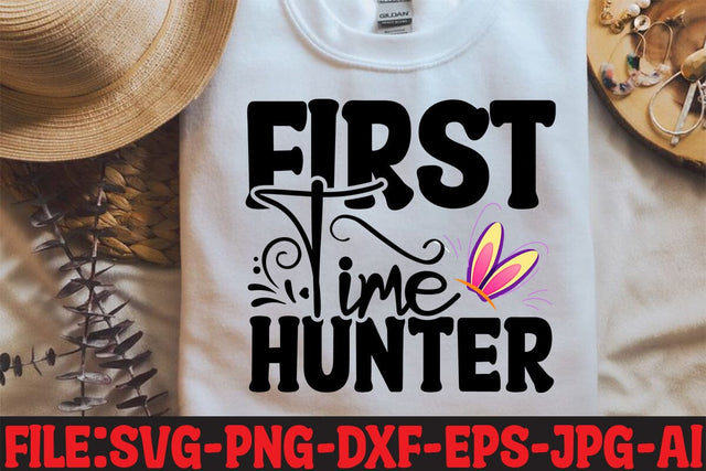 First Time Hunter SVG MStudio 