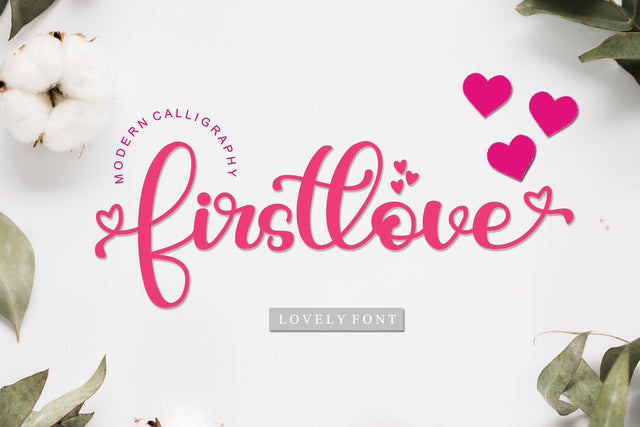 Firstlove Font Afandi Studio 