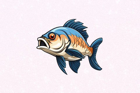 Fish Clipart Bundle Sublimation Regulrcrative 