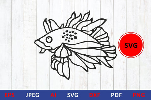 Fish icon svg SVG Zoya Miller 