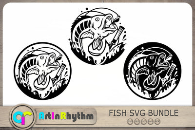 Fish Keychain Svg, Fish Svg, Fishing Svg, Fish Cut Files SVG Artinrhythm shop 