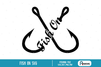 Fish On Svg SVG Pinoyart Kreatib 
