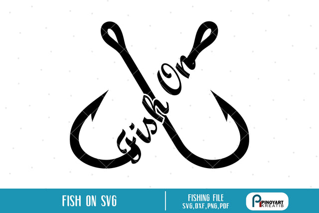 Fish On Svg SVG Pinoyart Kreatib 