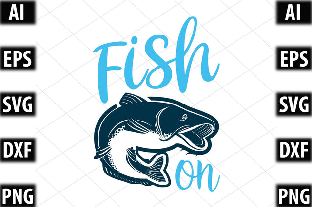 Fish On SVG SVGista 