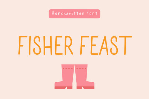 Fisher Feast Font Cotton White Studio 