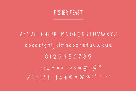 Fisher Feast Font Cotton White Studio 