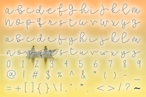 Fishin' Buddies Hand Written Script Font PLUS Doodles SVG Harbor Grace Designs 