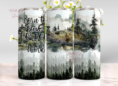 Fishing 20oz Tumbler Wrap PNG Tumbler Design Sublimation Designs Downloads Sublimation WillowSageDesign 