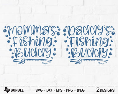 Fishing Buddy Bundle | Outdoor SVG SVG Texas Southern Cuts 