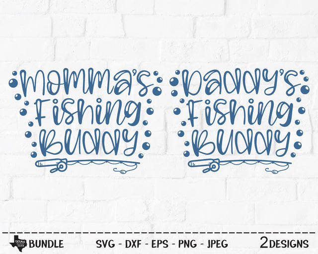 Fishing Buddy Bundle | Outdoor SVG SVG Texas Southern Cuts 