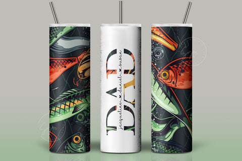 Going Fishing with Papa Sublimation Tumbler