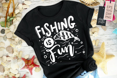 Fishing Is Fun SVG dapiyupi store 