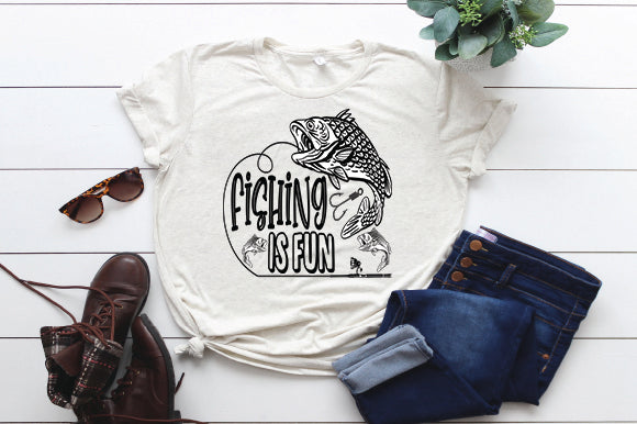 Fishing is fun SVG thesvgfactory 